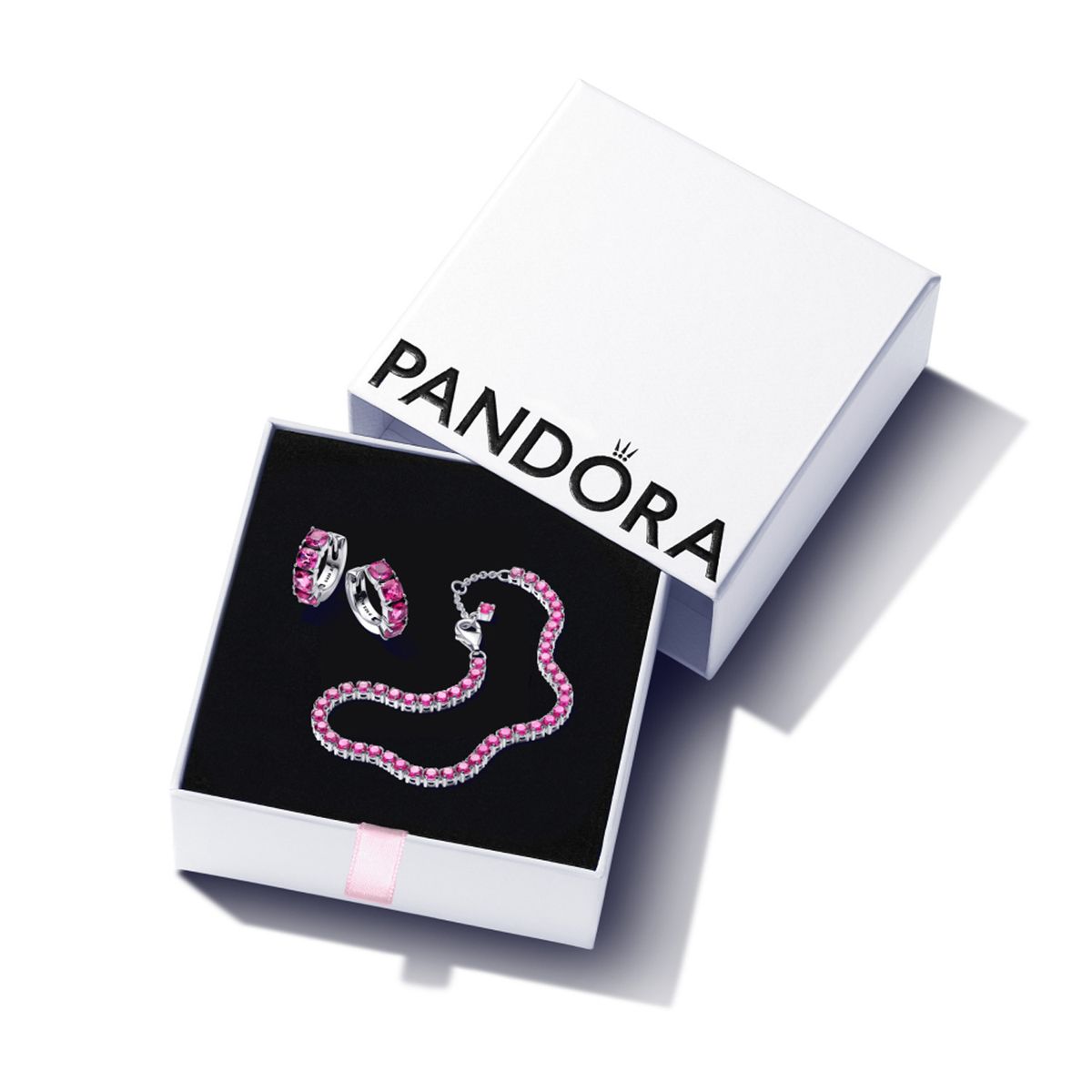 PANDORA - Set Pulsera + Aros Mujer Pandora