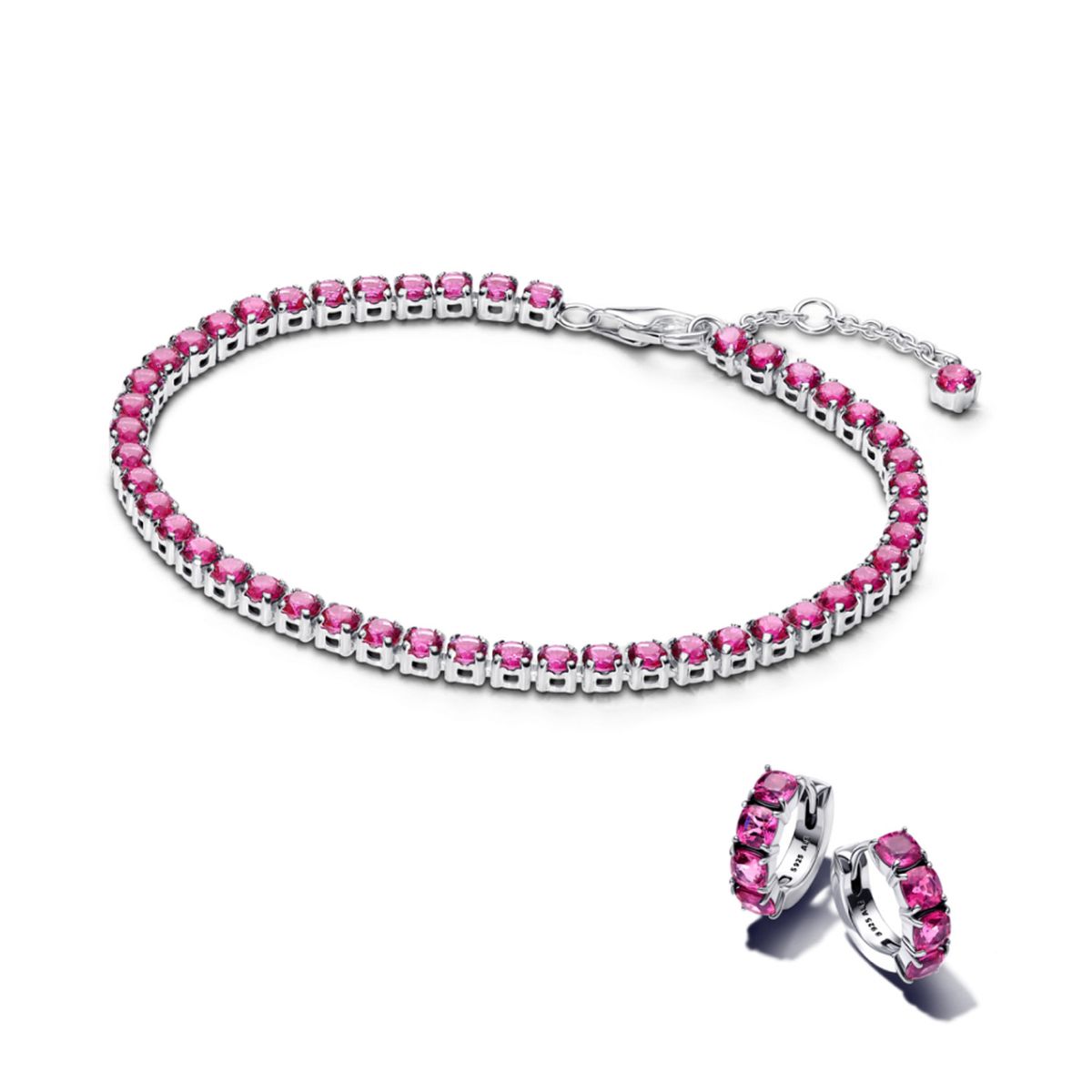 PANDORA - Set Pulsera + Aros Mujer Pandora