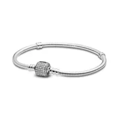 PANDORA - Pulsera Con Cierre Insignia Mujer