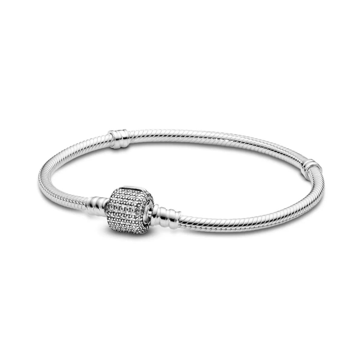 PANDORA - Pulsera Con Cierre Insignia Mujer Pandora