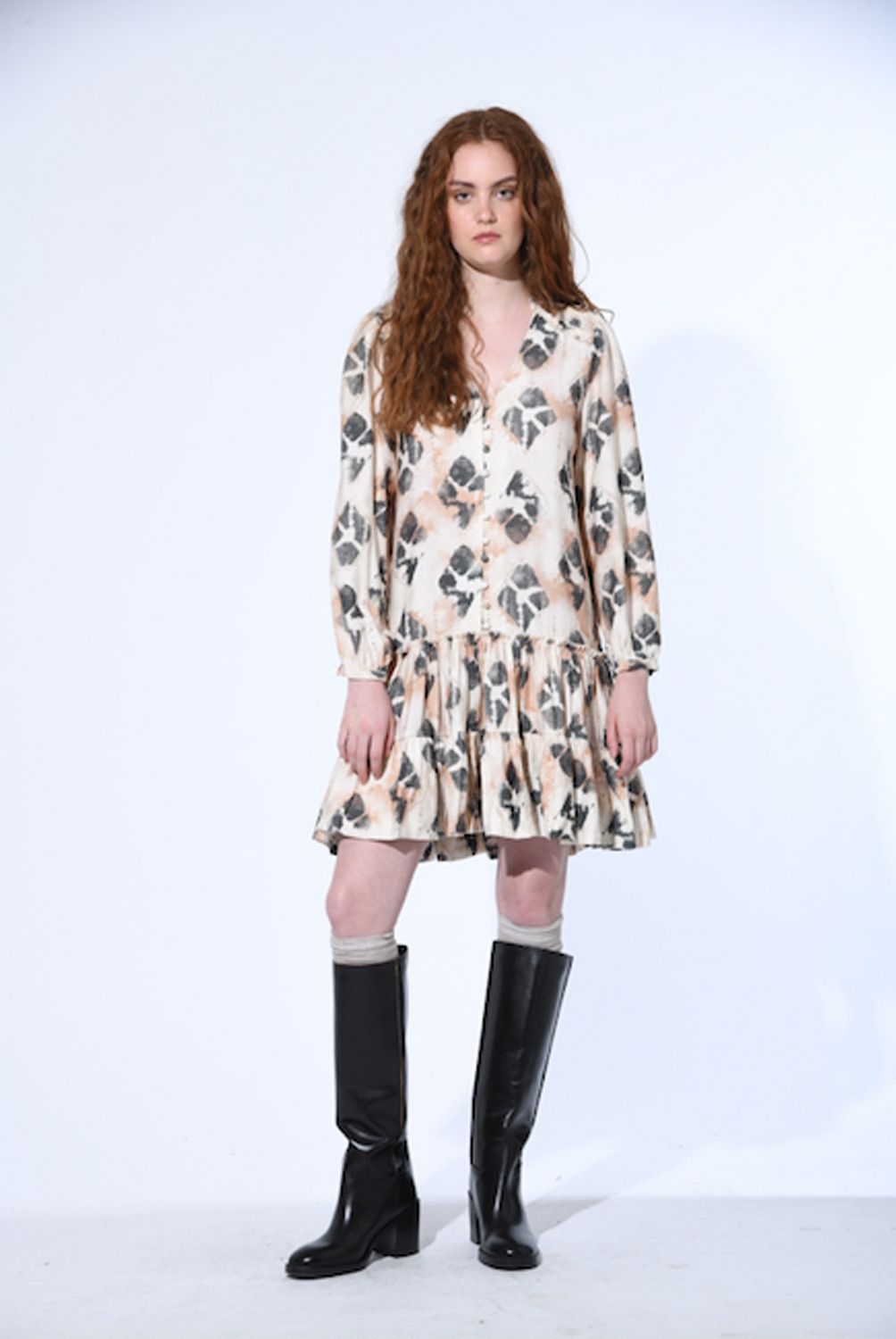 BRICK LONDON - Vestido Midi Mujer Brick London