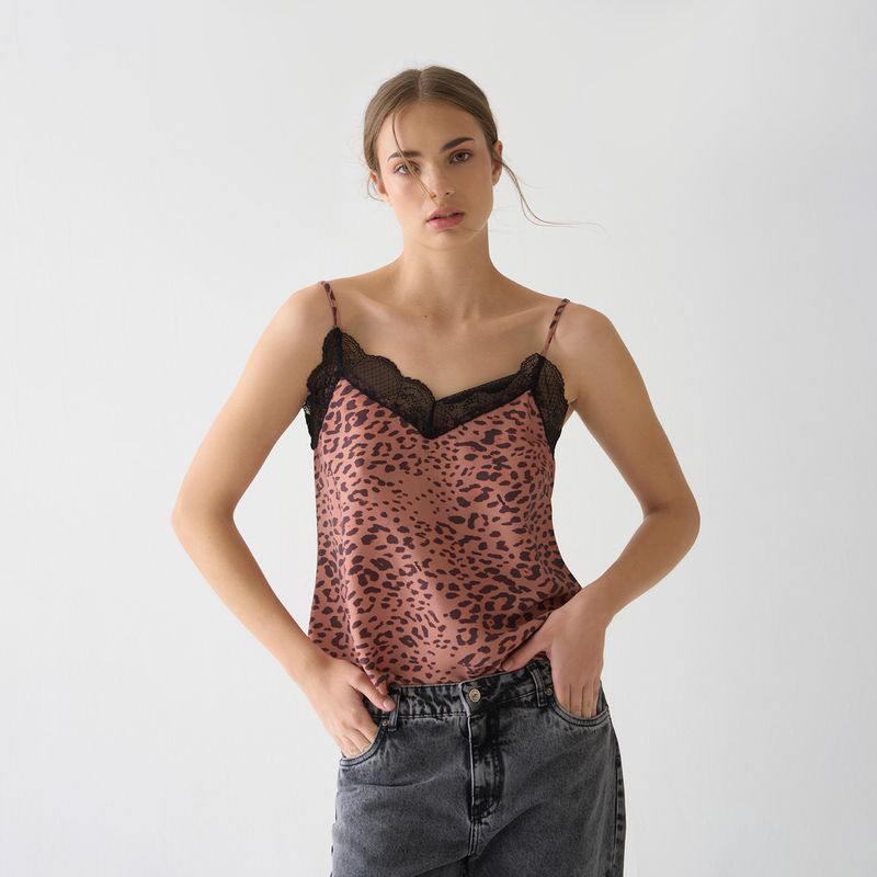 BRICK LONDON - Blusa Sin Manga Mujer Brick London
