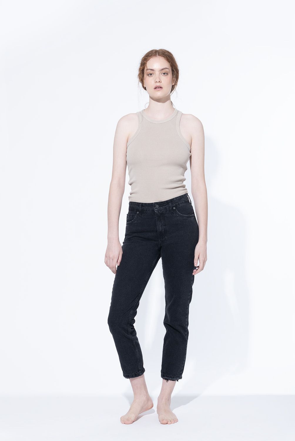 BRICK LONDON - Jeans Mom Tiro Medio Mujer Brick London