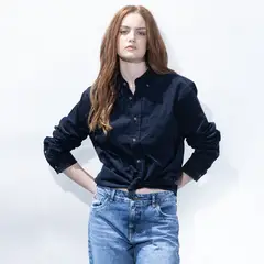 BRICK LONDON - Camisa Manga Larga Algodón Mujer