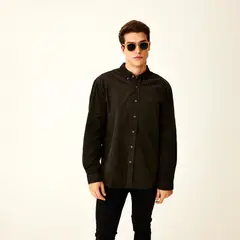 BRICK LONDON - Camisa Manga Larga Algodón Mujer