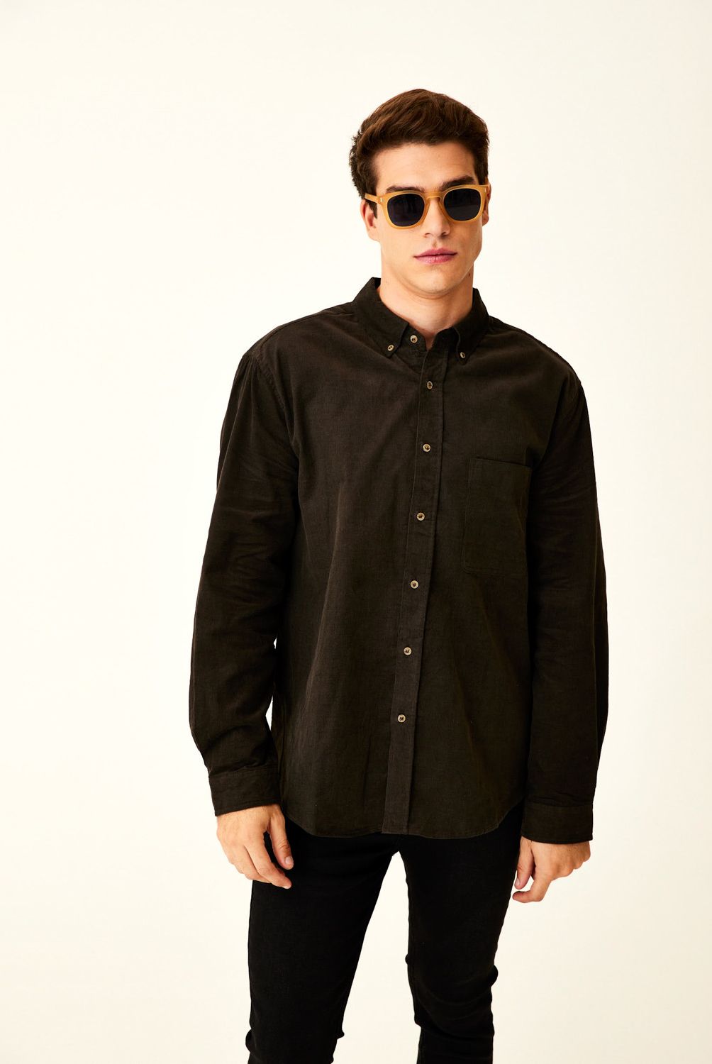 BRICK LONDON - Camisa Manga Larga Algodón Mujer Brick London