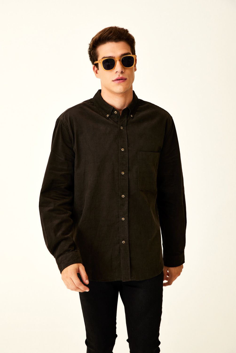 BRICK LONDON - Camisa Manga Larga Algodón Mujer Brick London