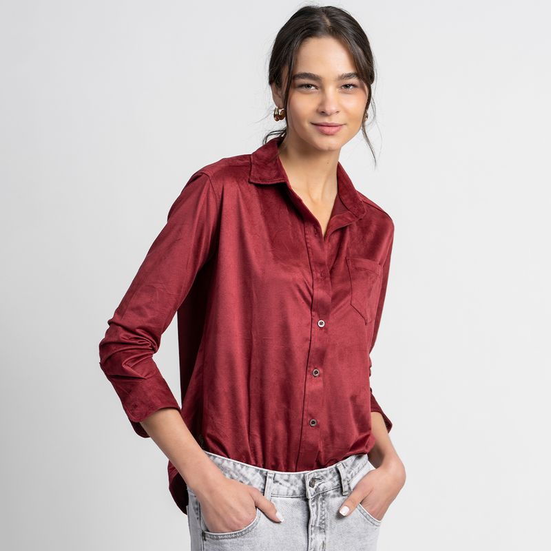 LOLITA POCKET - Blusa Manga Larga Mujer Lolita Pocket