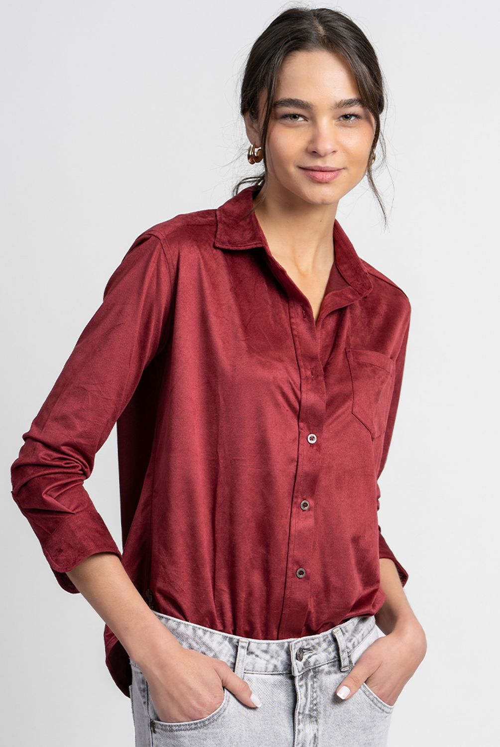 LOLITA POCKET - Blusa Manga Larga Mujer Lolita Pocket