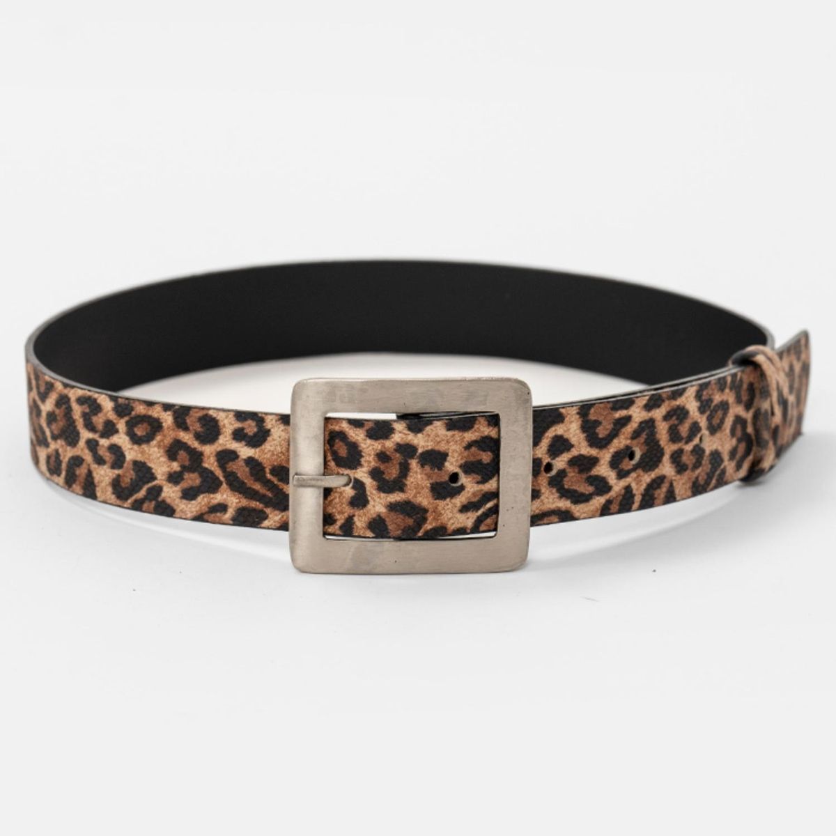 LOLITA LPK - Cinturón Cuero Cuadrada Animal Print Mujer Lolita LPK