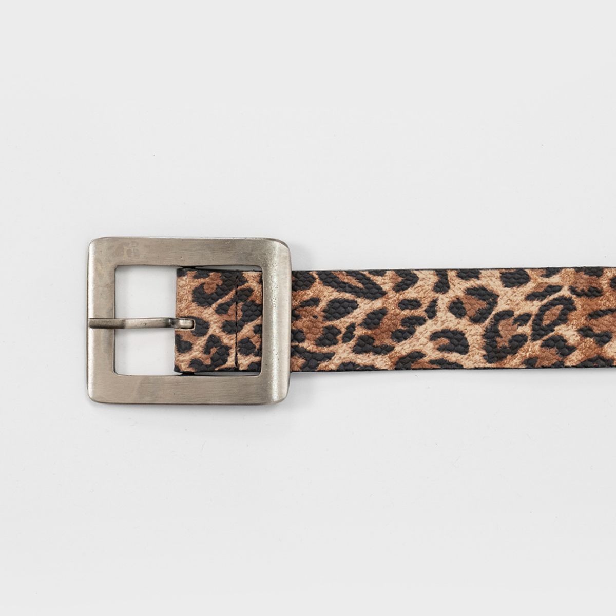 LOLITA LPK - Cinturón Cuero Cuadrada Animal Print Mujer Lolita LPK