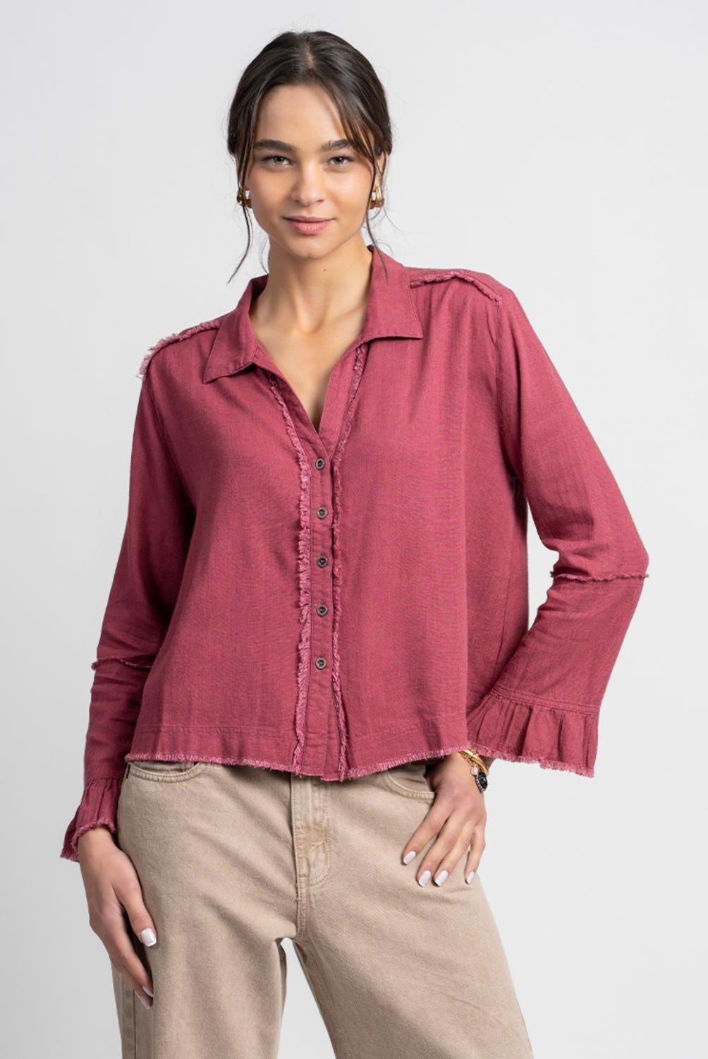 LOLITA POCKET - Blusa Manga Larga Mujer Lolita Pocket