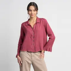 LOLITA POCKET - Blusa Manga Larga Mujer