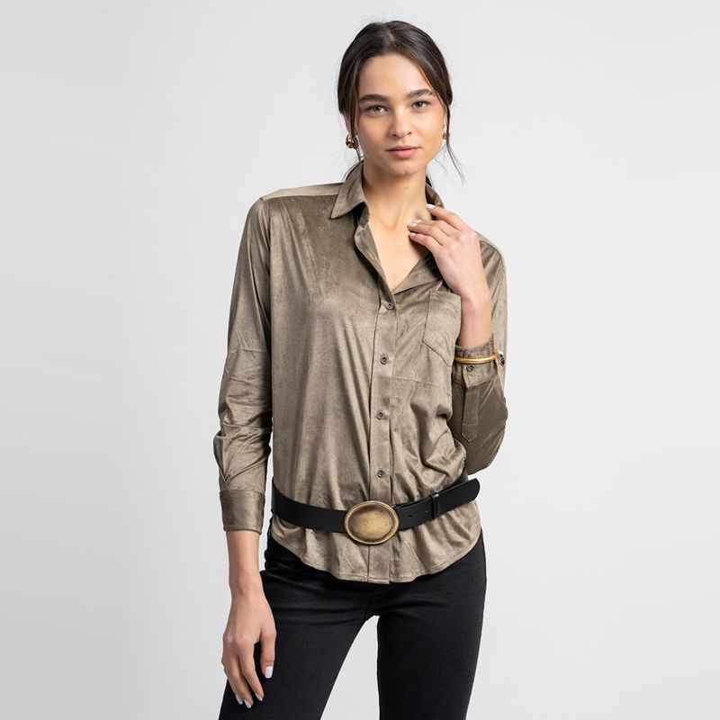 LOLITA POCKET - Blusa Manga Larga Mujer Lolita Pocket