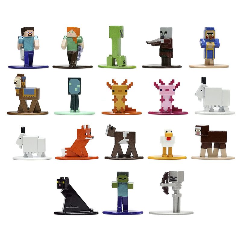 MINECRAFT - Set 18-Pack Series 12  20 Pza 4 Cm Minecraft