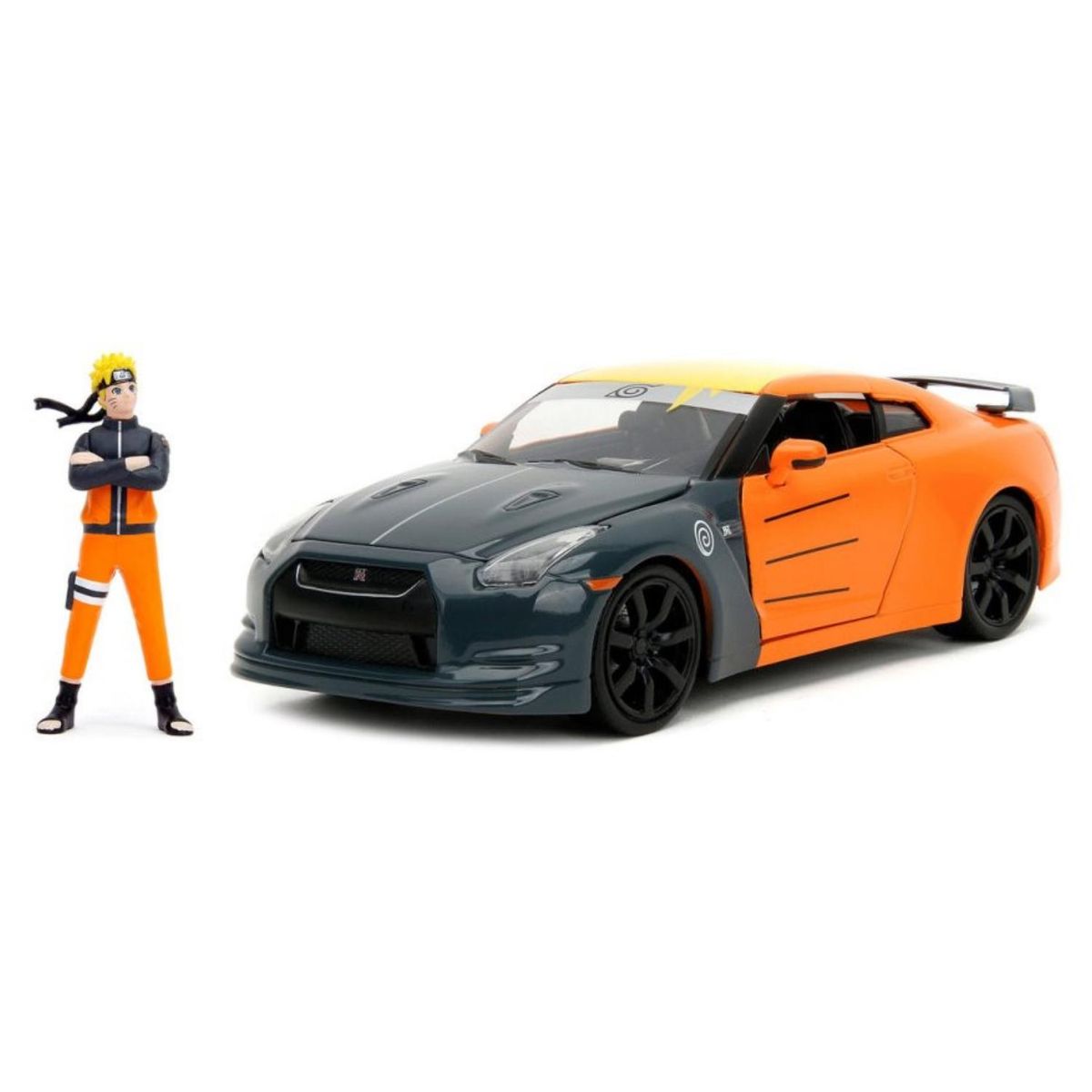 JADA TOYS - Vehiculo Hollywood 2009 Nissan Gtr With Naruto Figure 1:24 Jada Toys