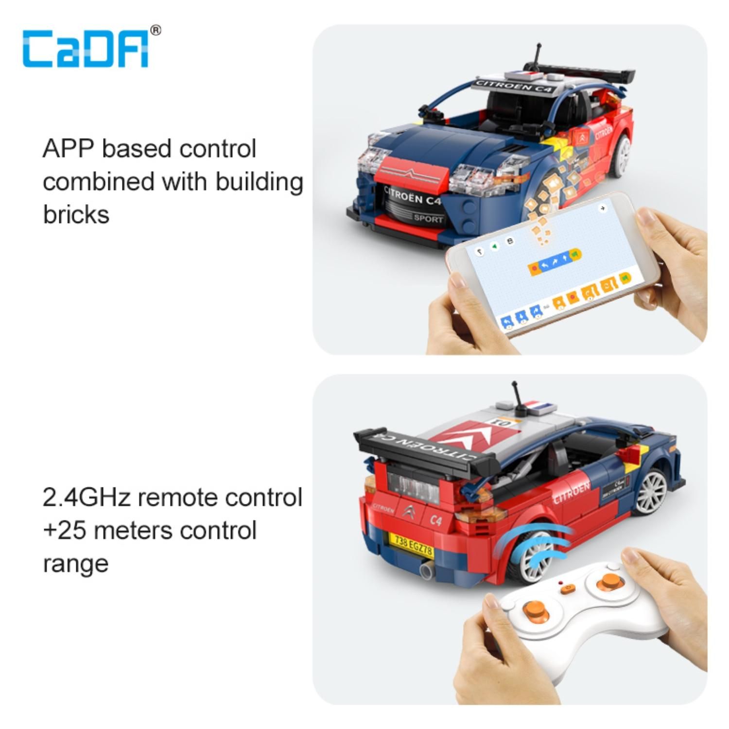 CADA Auto Armable Citroën C4Wrc Radio Control Cadfi Furreal