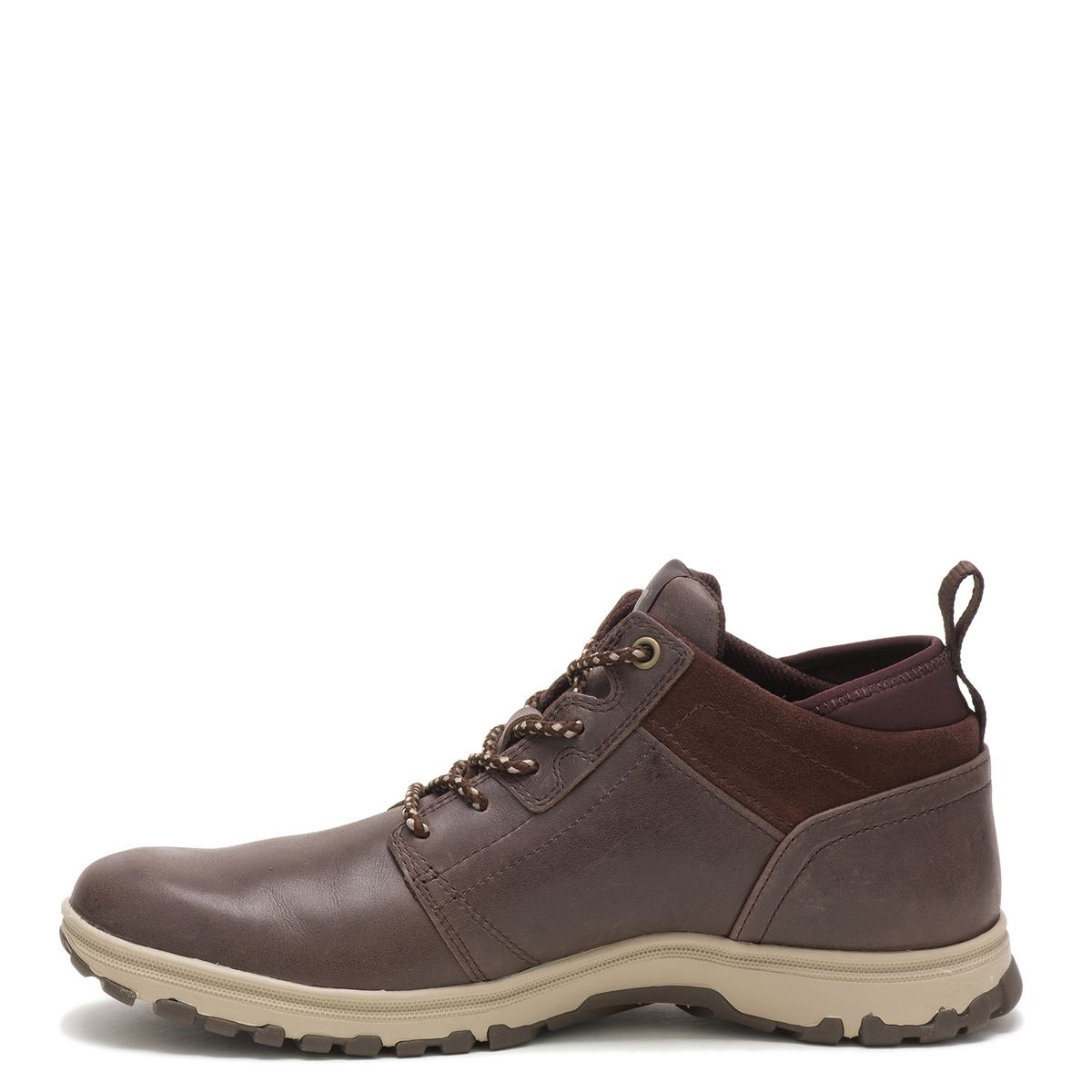 CAT - Zapatilla Urbana Hombre Cuero Café Cat