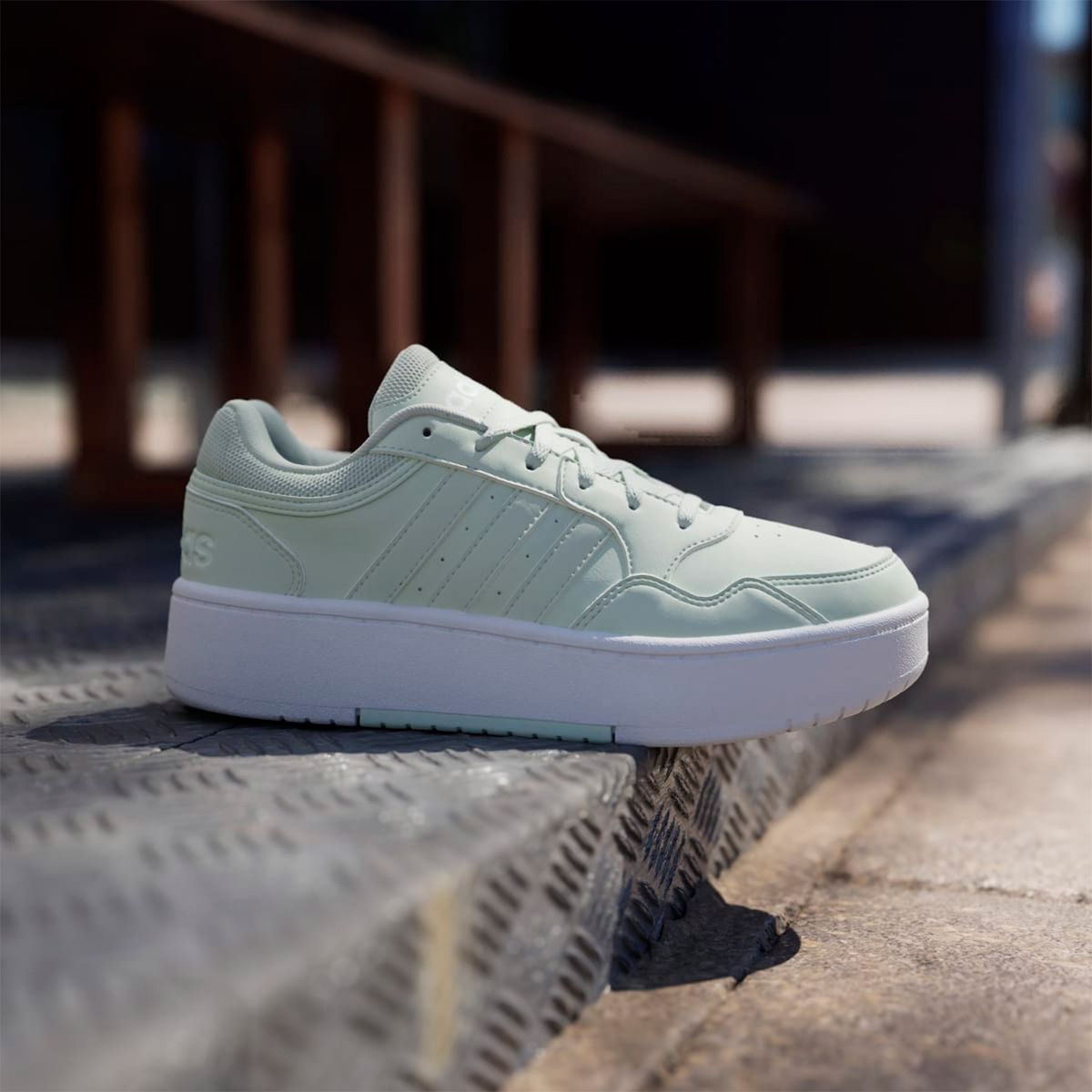 ADIDAS - Hoops 3.0 Bold Zapatilla Urbana Mujer Verde Adidas