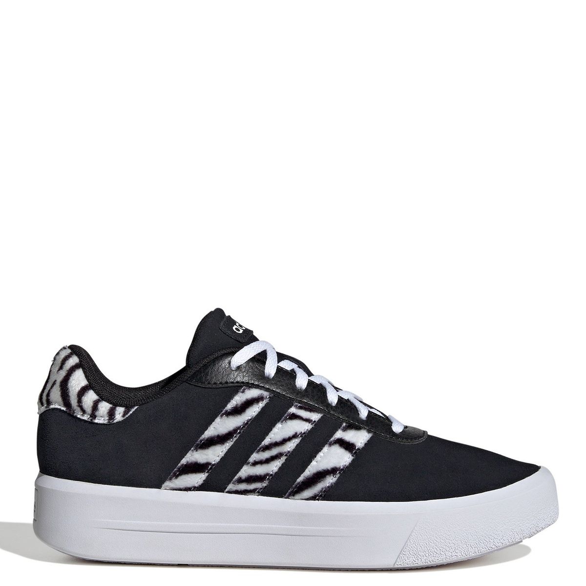 ADIDAS - Court Platform Suede Zapatilla Urbana Mujer Negro Adidas