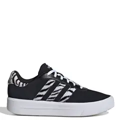 ADIDAS - Court Platform Suede Zapatilla Urbana Mujer Negro