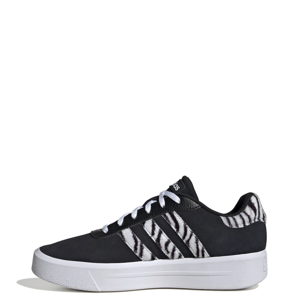ADIDAS - Court Platform Suede Zapatilla Urbana Mujer Negro Adidas