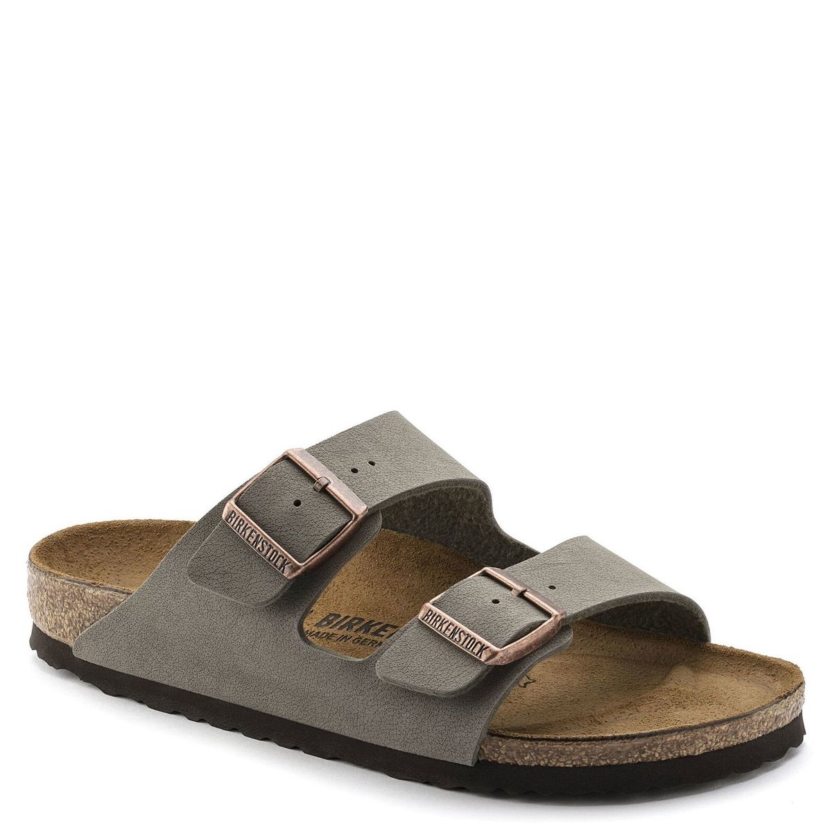 BIRKENSTOCK - Sandalia Mujer Arizona Nubuk Stone