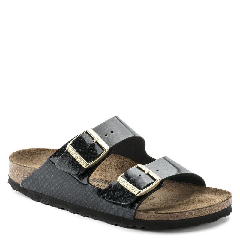 BIRKENSTOCK - Sandalia Mujer Arizona Magic Snake Black