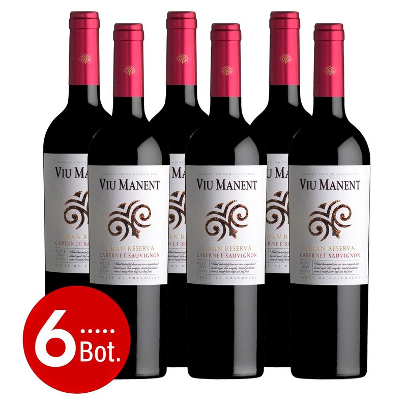 EL MUNDO DEL VINO - Caja x6 Viu Manent Gran Reserva C.Sauvignon