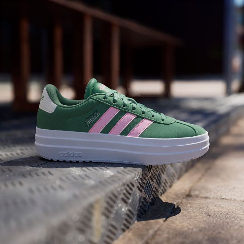 ADIDAS - Vl Court Bold Zapatilla Urbana Mujer Verde Adidas