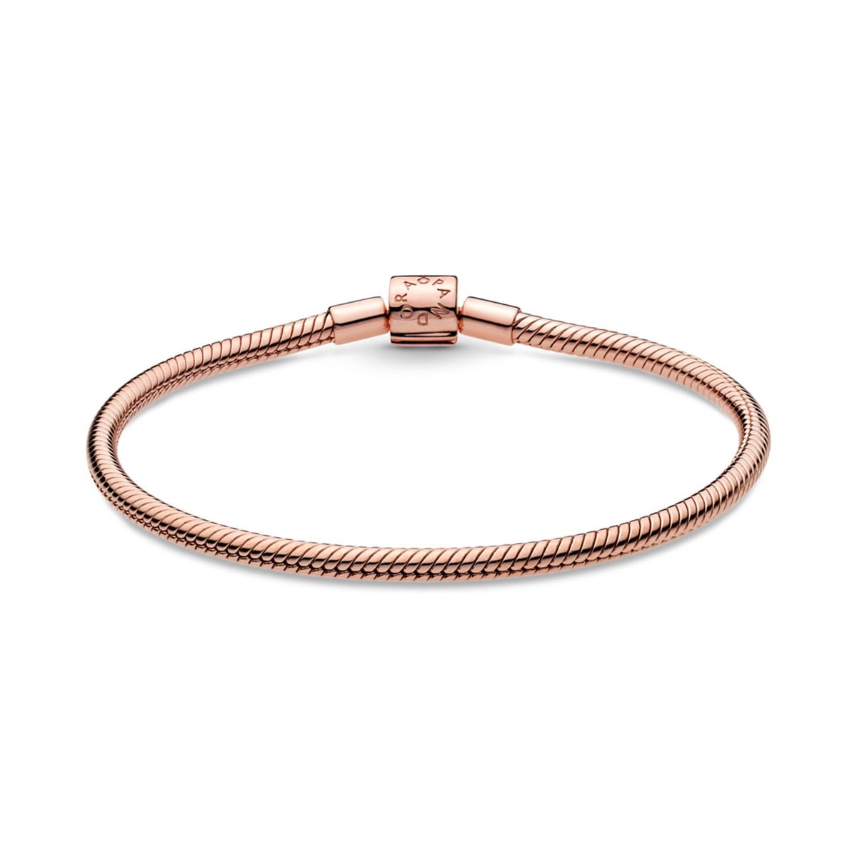 PANDORA - Pulsera Diseño Cadena De Serpiete Broche Barril De Mujer Pandora