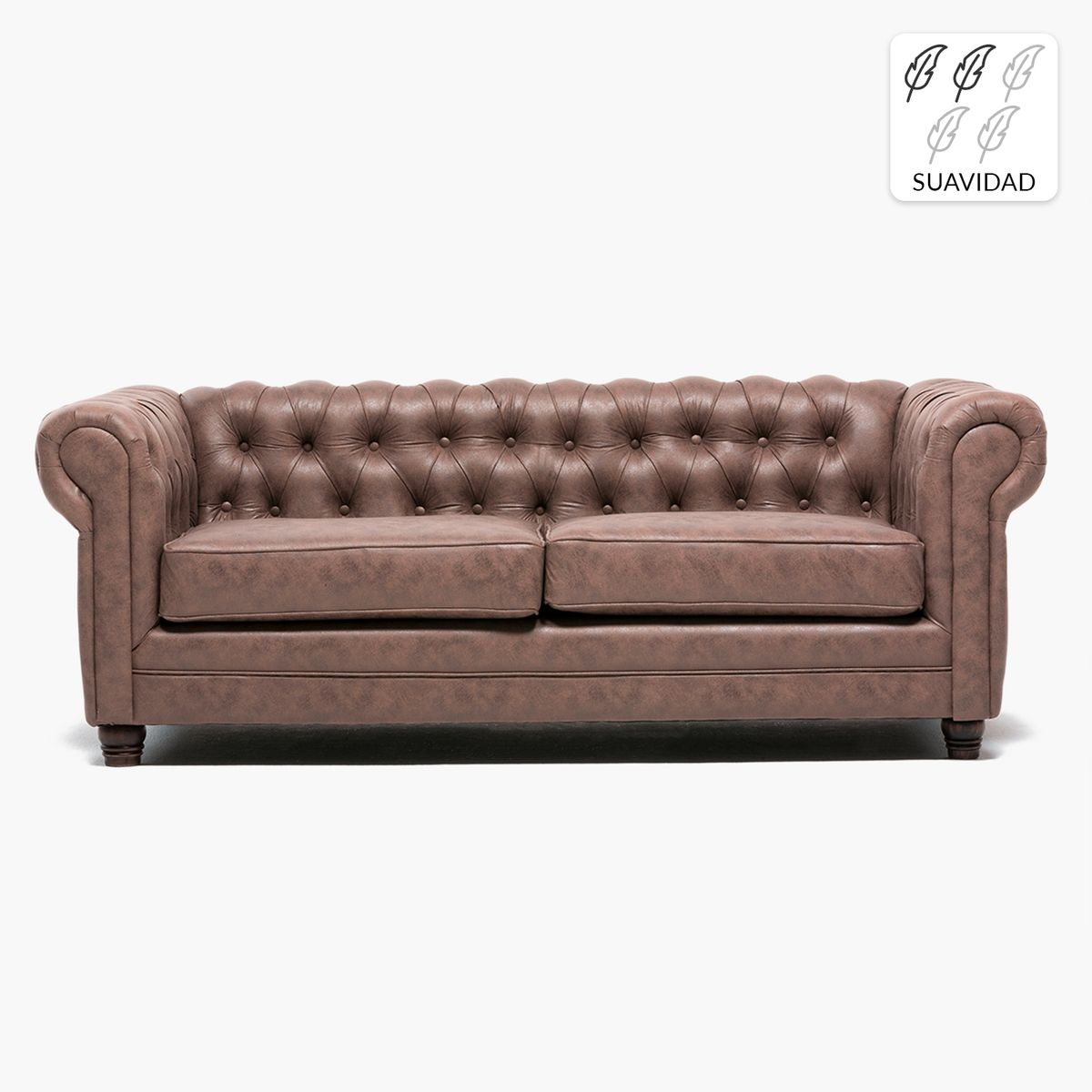 BARRA DESIGN - Sofá 3 Cuerpos Capitone New Skin Barra Design