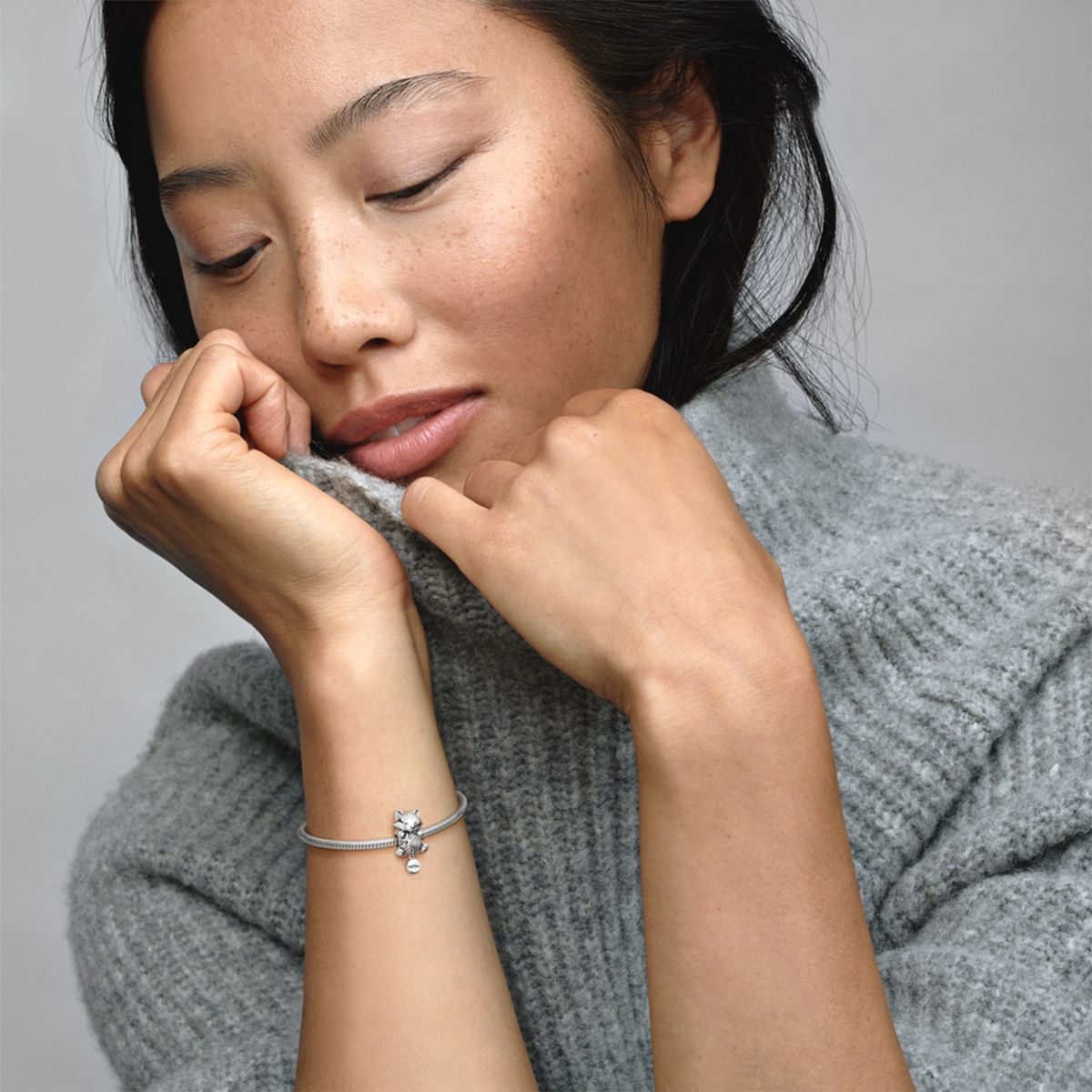 PANDORA - Charm Gatito Y Ovillo De Lana Pandora Mujer Pandora