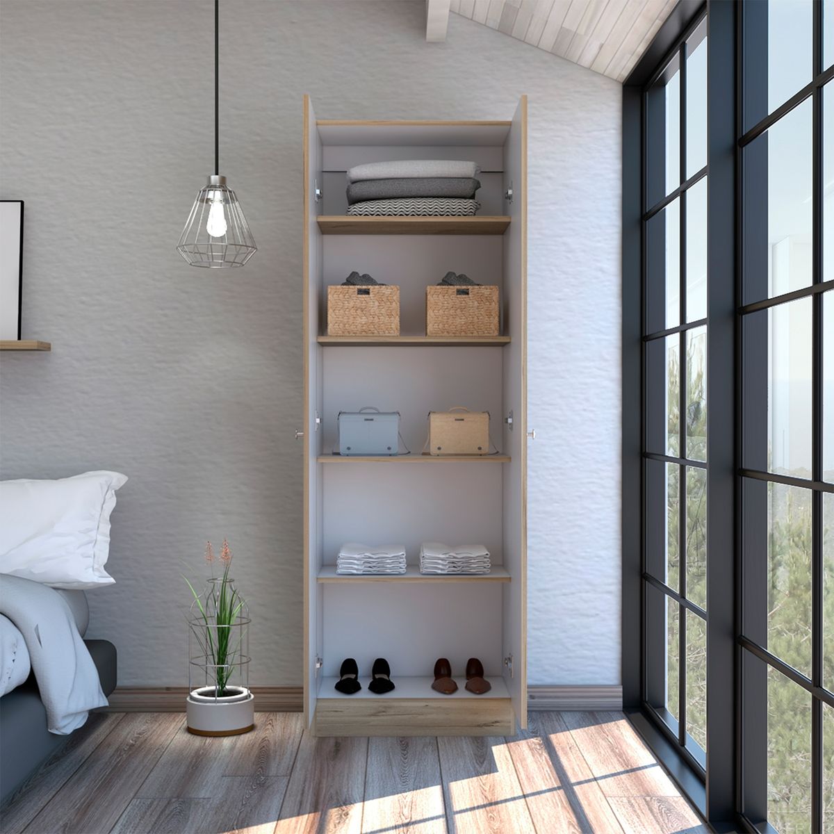 TUHOME - Closet 2 Puertas Home - Duna Tuhome