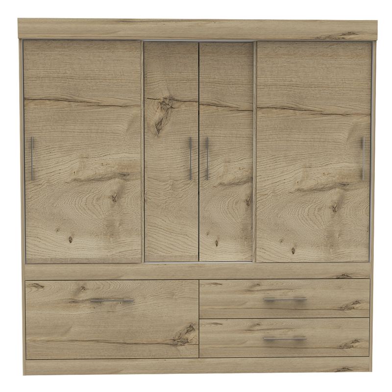 TUHOME - Clóset Allegro 4 Puertas Duna Tuhome