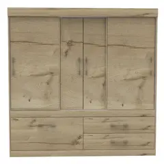 TUHOME - Clóset Allegro 4 Puertas Duna