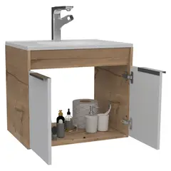 TUHOME - Mueble Lavamanos Carter 60F-Duna/B