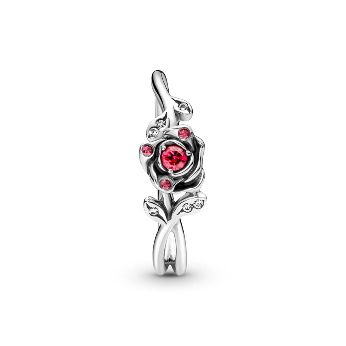 PANDORA - Anillo Rosa De La Bella Y La Bestia De Disney Mujer Pandora