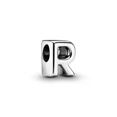PANDORA - Charm En Plata De Ley Letra R Mujer