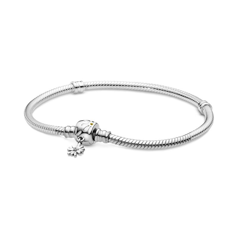 PANDORA - Brazalete Pandora Moments Con Cierre De Margaritas Mujer Pandora