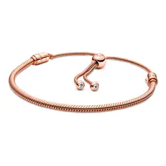 PANDORA - Pulsera Moments Cadena De Serpiente Mujer