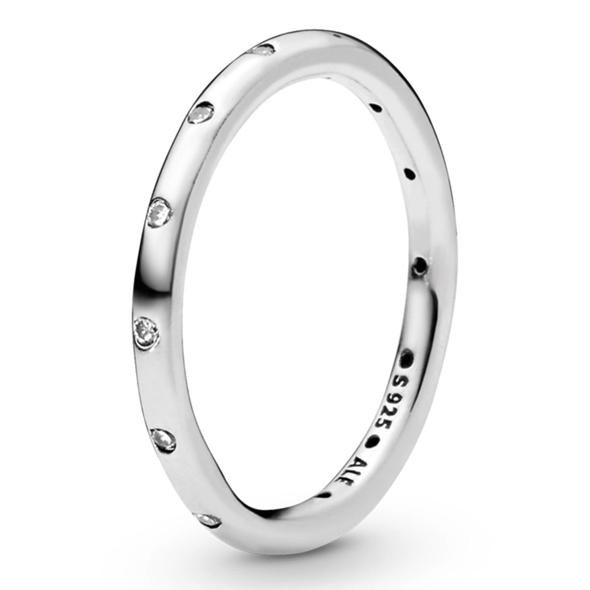 PANDORA - Anillo Gotas Brillantes Mujer Pandora