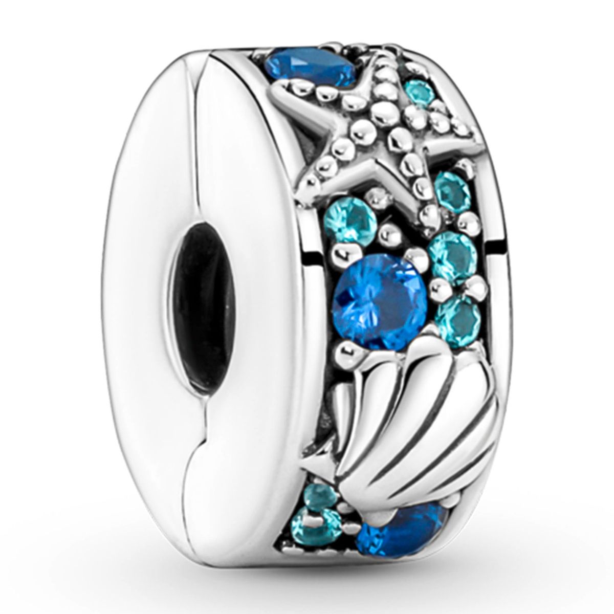 PANDORA - Clip Concha Y Estrella De Mar Tropical Pandora Mujer Pandora