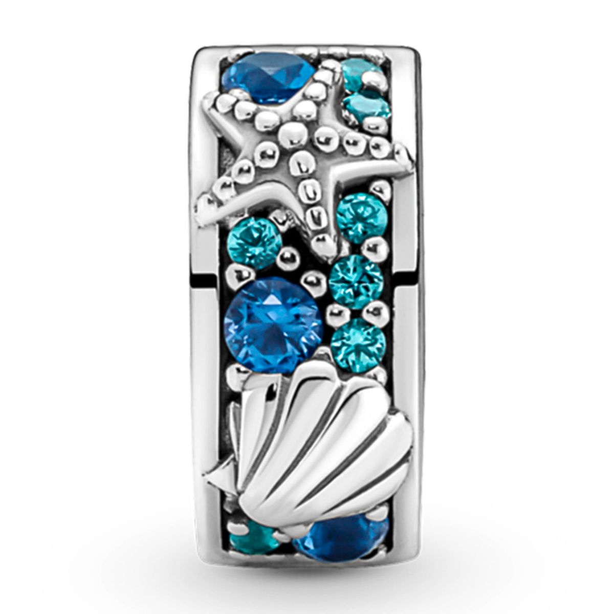 PANDORA - Clip Concha Y Estrella De Mar Tropical Pandora Mujer Pandora