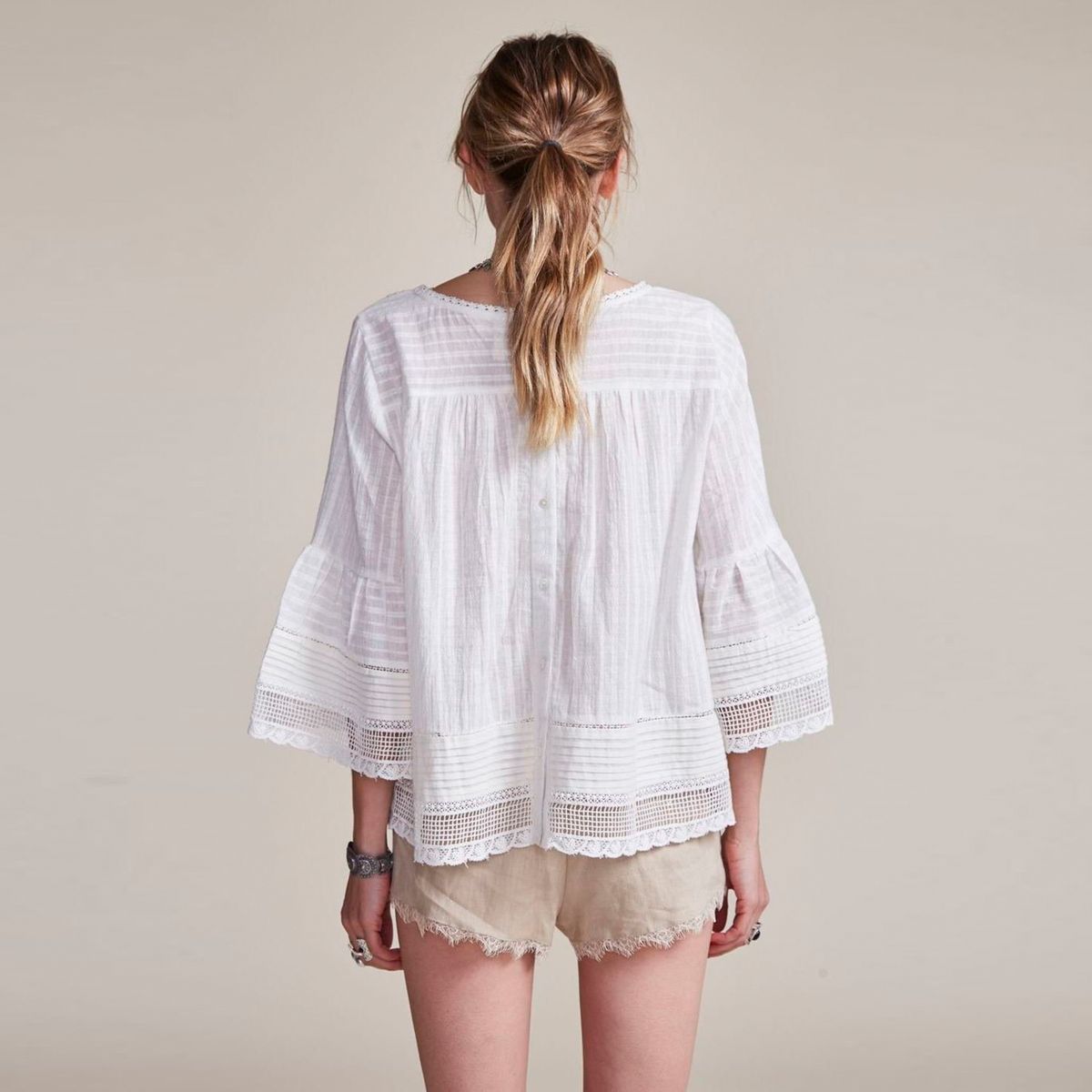 BENDITO PIE - Short Lino Loly
