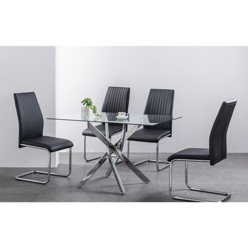 FAVATEX - Juego de Comedor 4 Puestos Winks