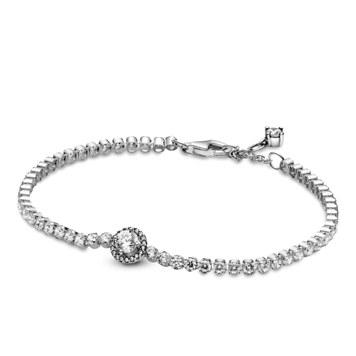 PANDORA - Pulsera Halo Brillante Mujer Pandora
