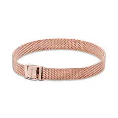 PANDORA - Pulsera De Malla De Reflexions Mujer
