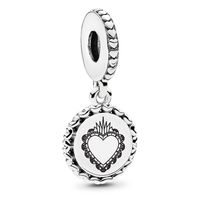 Charm Colgante En Plata Paz Y Amor Mujer