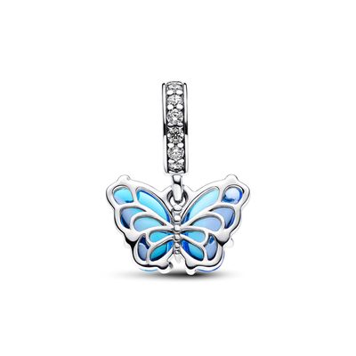 Imagen 2 del producto Charm Colgante De Cristal De Murano Mariposa Mujer